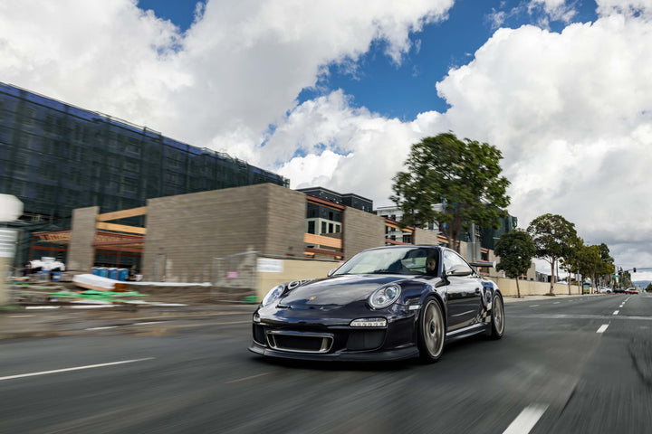 PORSCHE GT3RS FORGED WHEELS AND EXHAUST SYSTEM