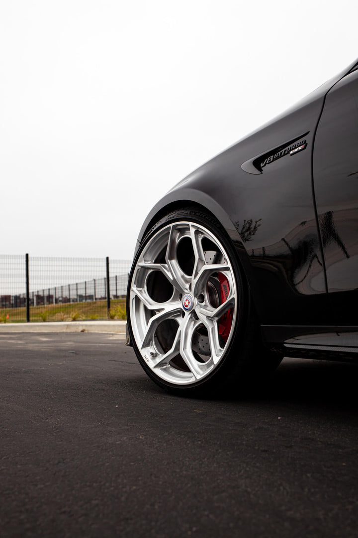 MERCEDES BENZ C63 AMG FORGED WHEELS AND EXHAUST SYSTEM