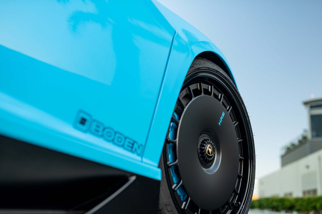 LAMBORGHINI AVENTADOR SV FORGED WHEELS AND EXHAUST SYSTEM