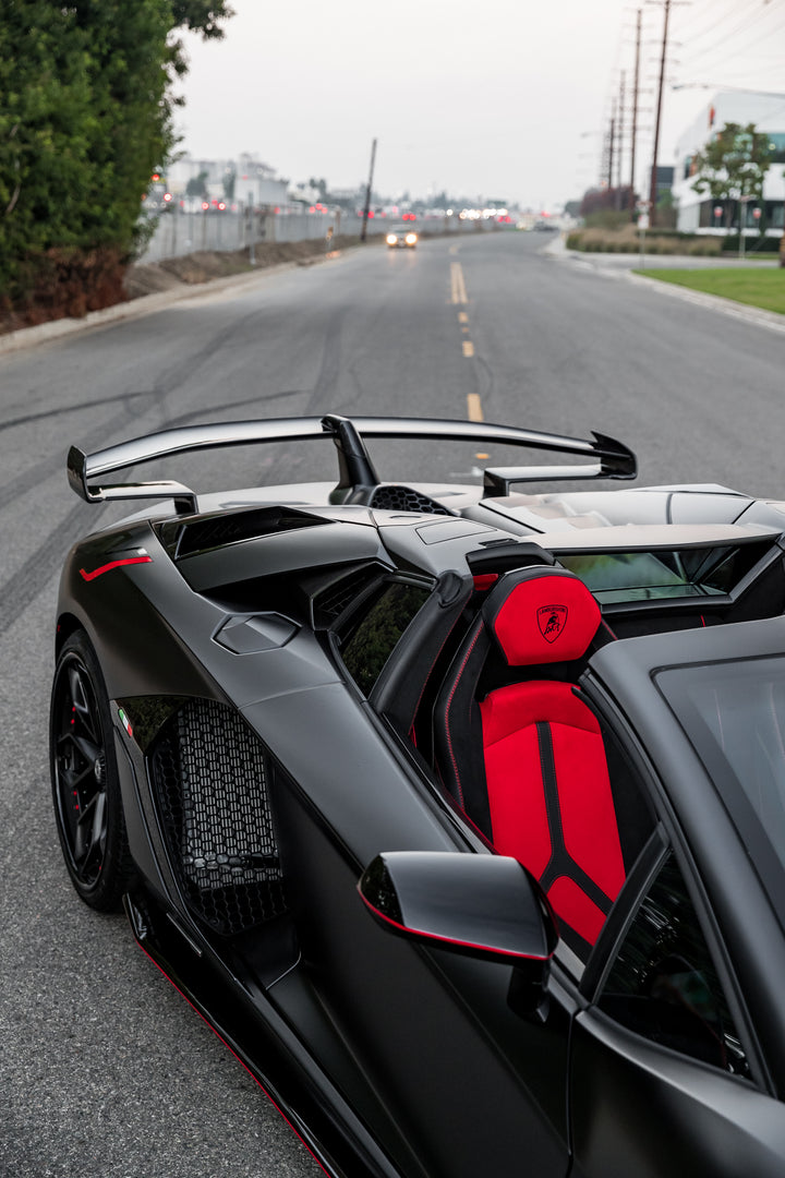 LAMBORGHINI AVENTADOR SVJ FORGED WHEELS AND EXHAUST SYSTEM