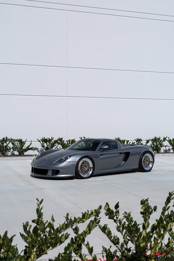 PORSCHE CARRERA GT FORGED WHEELS AND EXHAUST SYSTEM