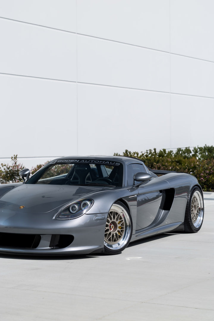 PORSCHE CARRERA GT FORGED WHEELS AND EXHAUST SYSTEM