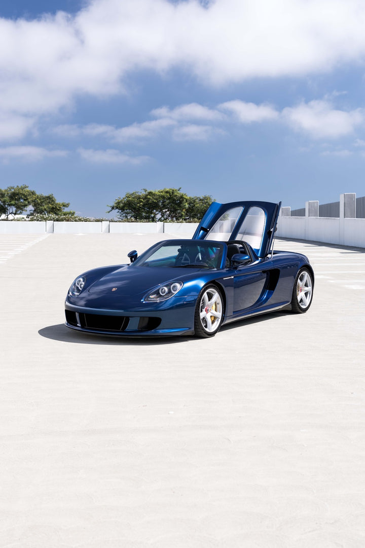 PORSCHE CARRERA GT FORGED WHEELS AND EXHAUST SYSTEM