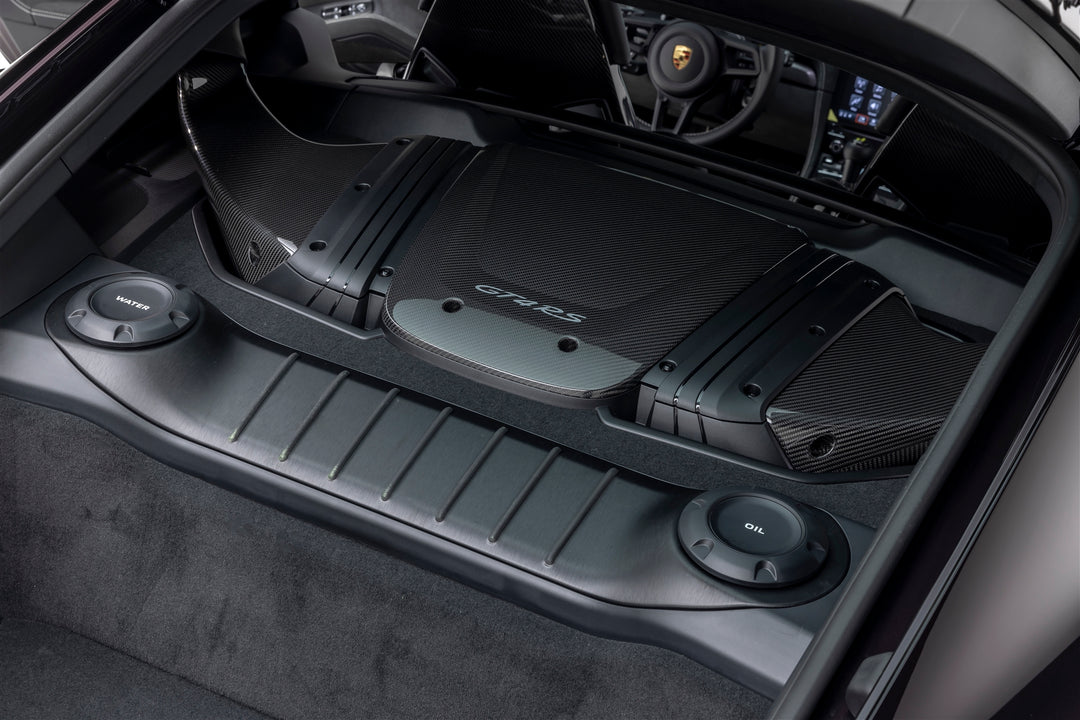 PORSCHE GT4RS FORGED WHEELS AND EXHAUST SYSTEM