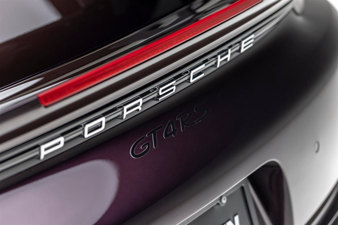 PORSCHE GT4RS FORGED WHEELS AND EXHAUST SYSTEM