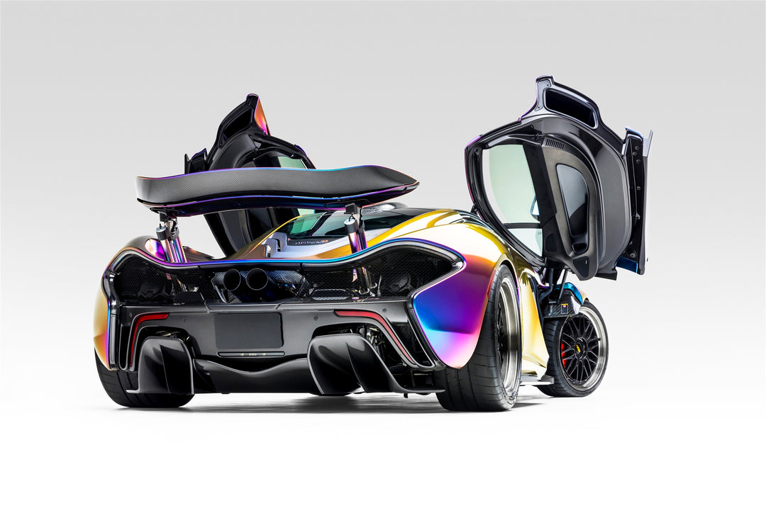 MCLAREN P1 FORGED WHEELS AND EXHAUST SYSTEM