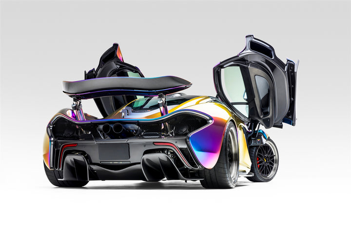 MCLAREN P1 FORGED WHEELS AND EXHAUST SYSTEM