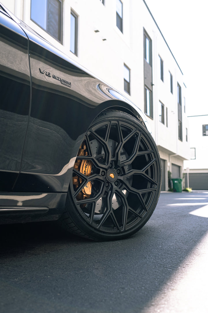 MERCEDES BENZ S63 AMG FORGED WHEELS AND EXHAUST SYSTEM