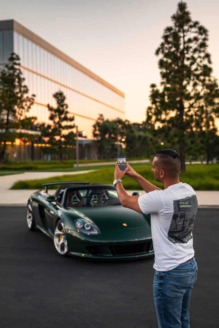 PORSCHE CARRERA GT FORGED WHEELS AND EXHAUST SYSTEM