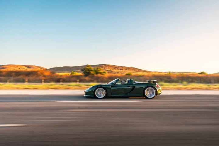 PORSCHE CARRERA GT FORGED WHEELS AND EXHAUST SYSTEM