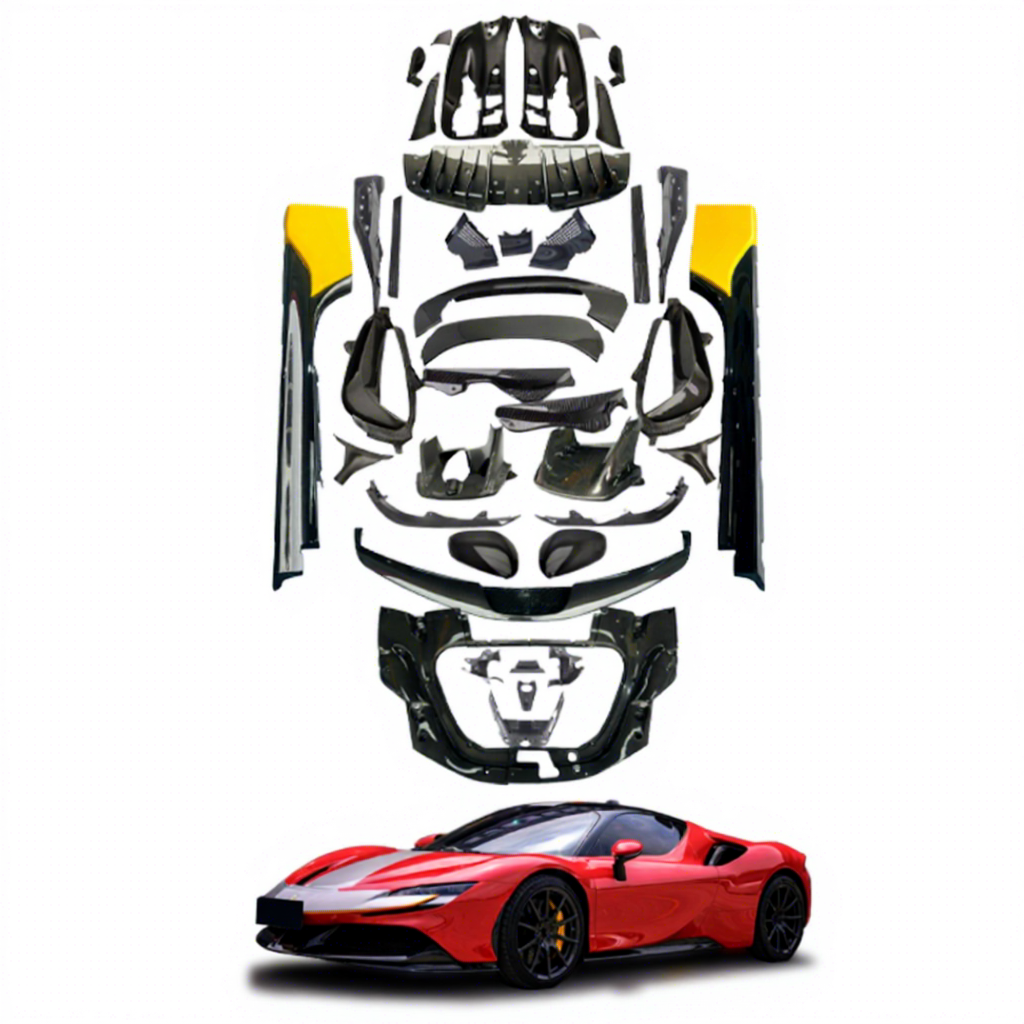 FERRARI SF90 CARBON FIBER PARTS