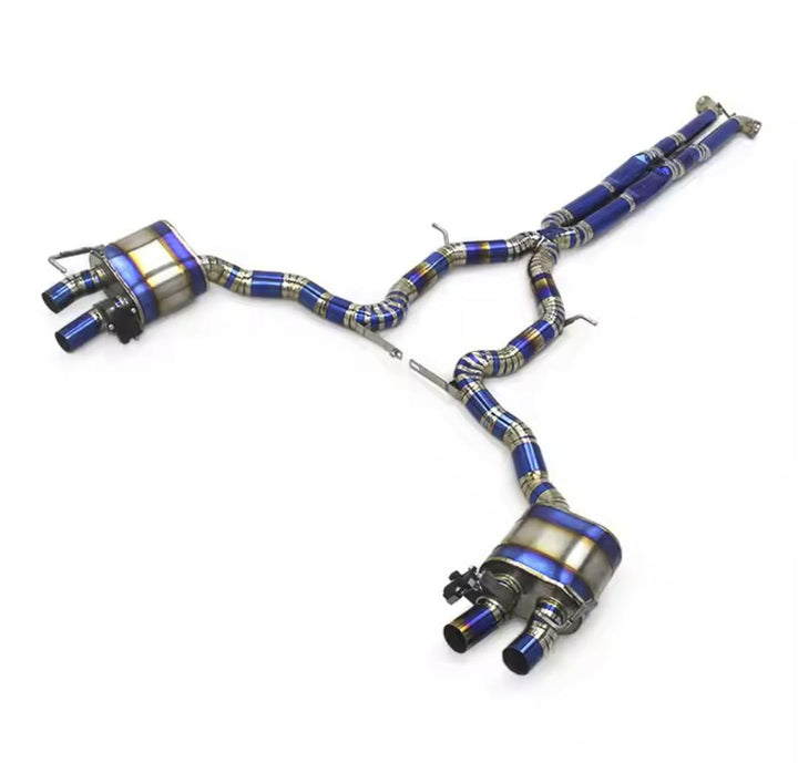 BENTLEY CONTINENTAL GT 6.0L W12 VALVETRONIC EXHAUST SYSTEM 2017-2024