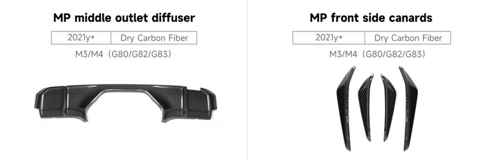 BMW M3/M4 (G80/G82/G83) PARTS 2021y+