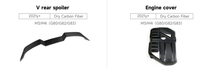BMW M3/M4 (G80/G82/G83) PARTS 2021y+