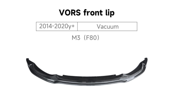BMW M3 (F80) CARBON FRONT LIP AND DIFFUSER 2014-2020y+