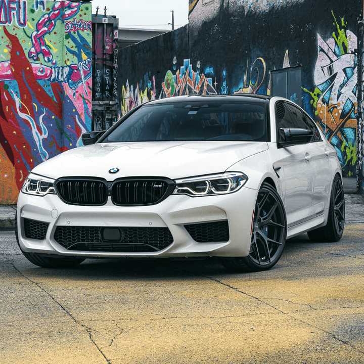 BMW M5 F90 VOSSEN HF-5 SATIN BLACK WHEELS