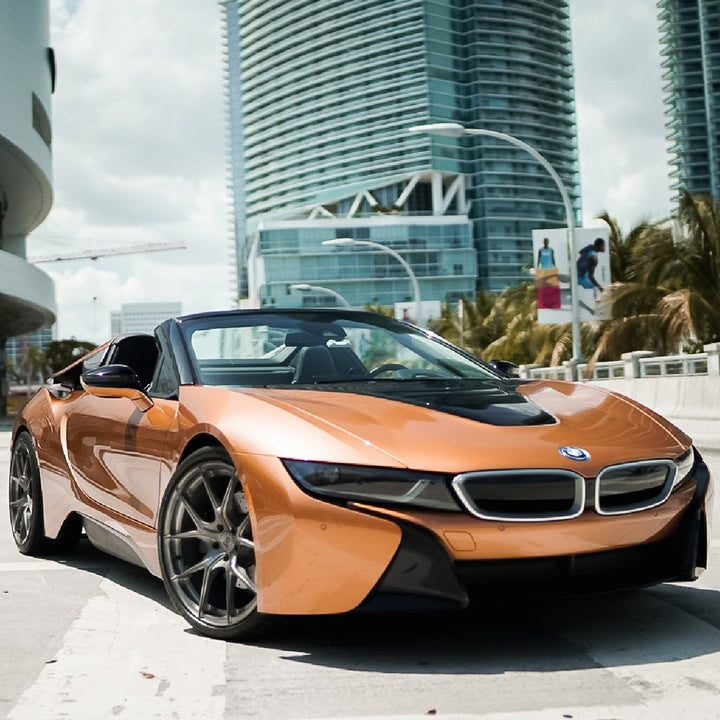 BMW i8 ROADSTER STRASSE FORGED SM5R CONCAVE MONOBLOCK WHEELS