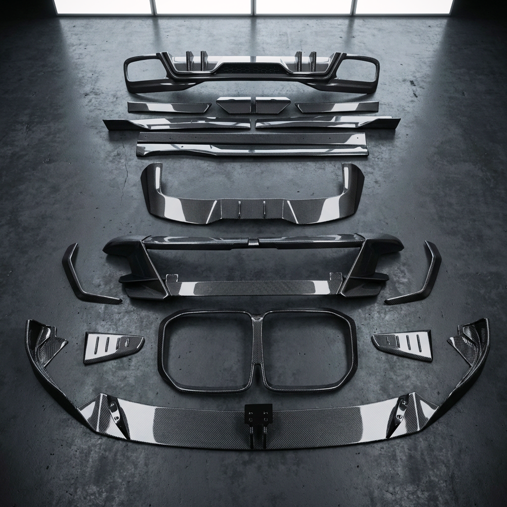 BMW X7 G07 CARBON BODY KIT FOR 2022+