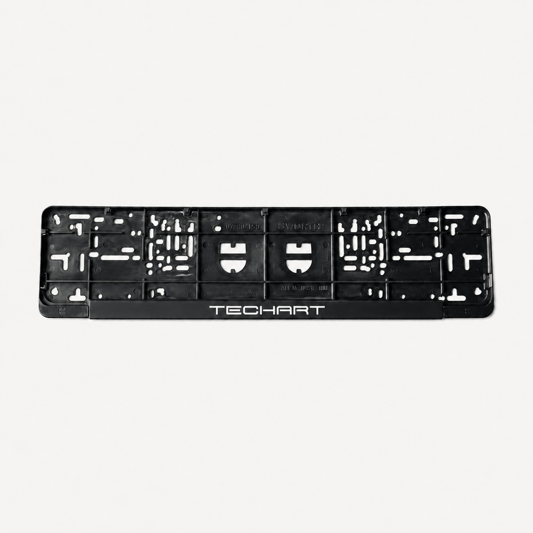 TECHART LICENSE PLATE HOLDER