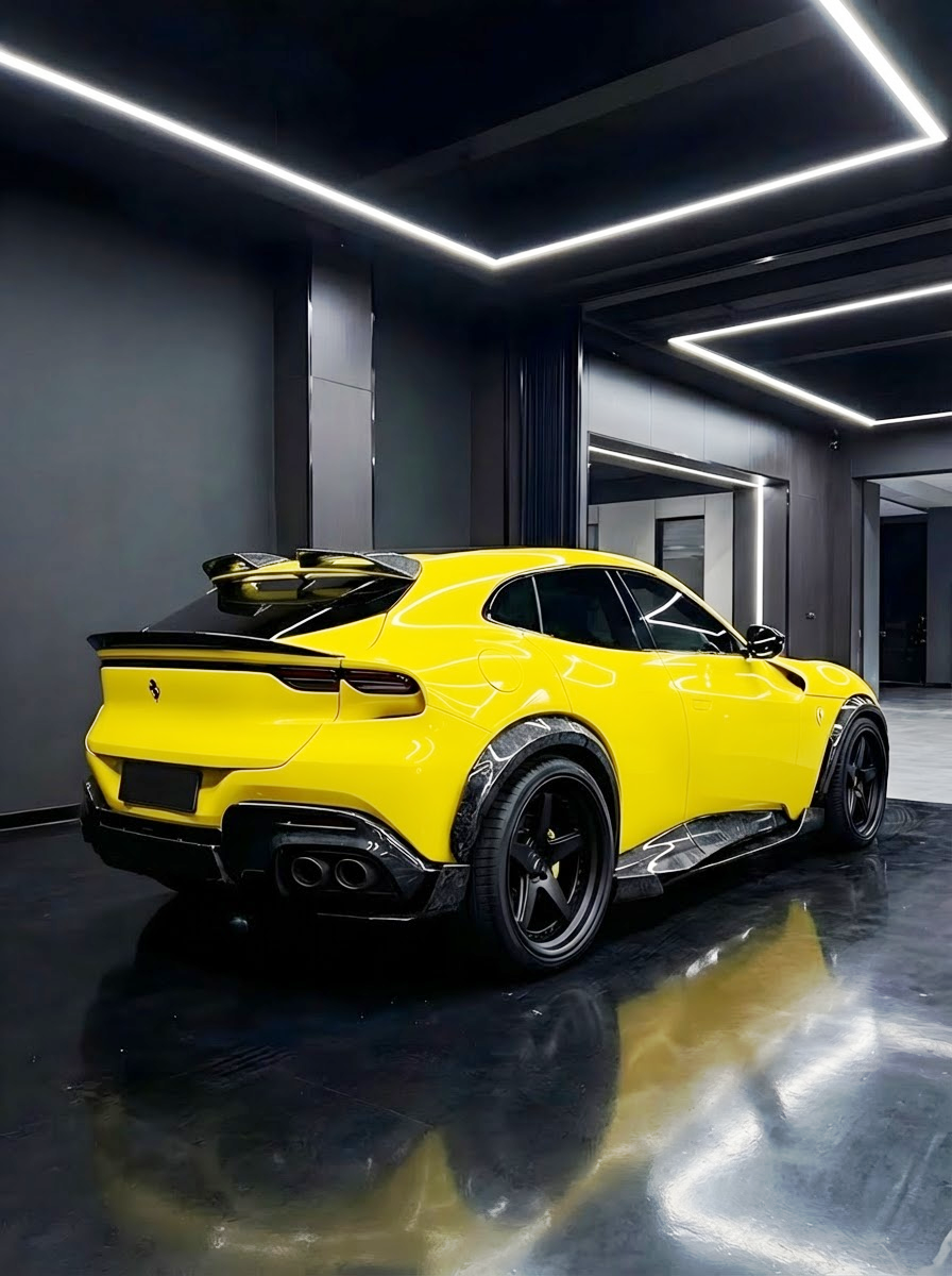 FERRARI PUROSANGUE CARBON FIBER WIDEBODY KIT