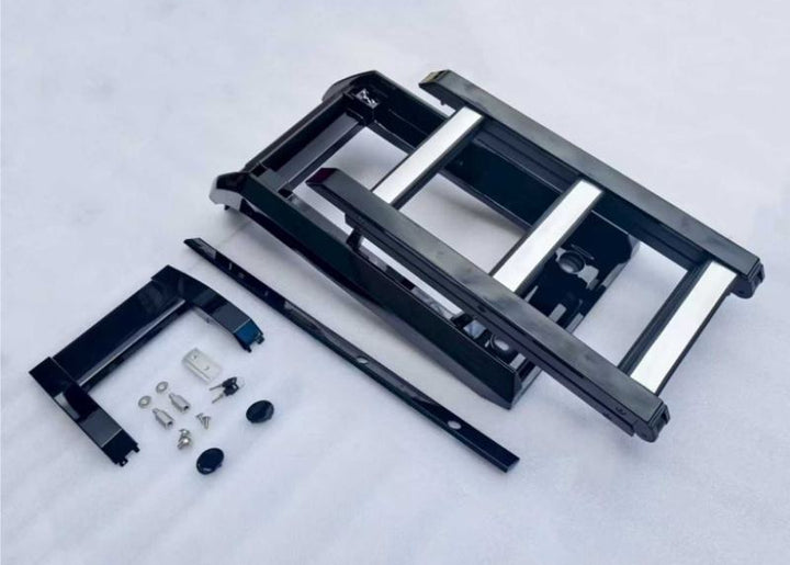 LAND ROVER DEFENDER 110 LADDER BODY PARTS GLOSSY BLACK MATTE SILVER 2020+