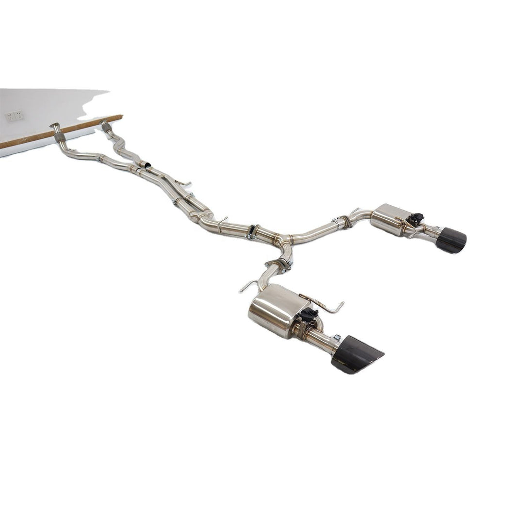 AUDI A7 3.0T STAINLESS STEEL RAZOR EXHAUST WITH MUFFLER VALVE