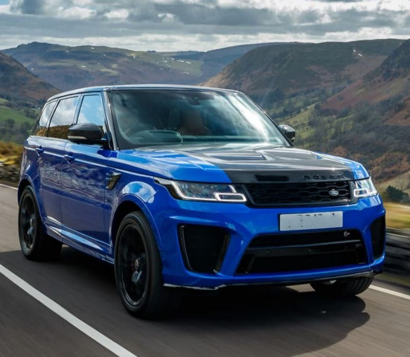 RANGE ROVER SPORT BODY KIT UPGRADE SVR STYLE WITH LIGHTS 2014-2017