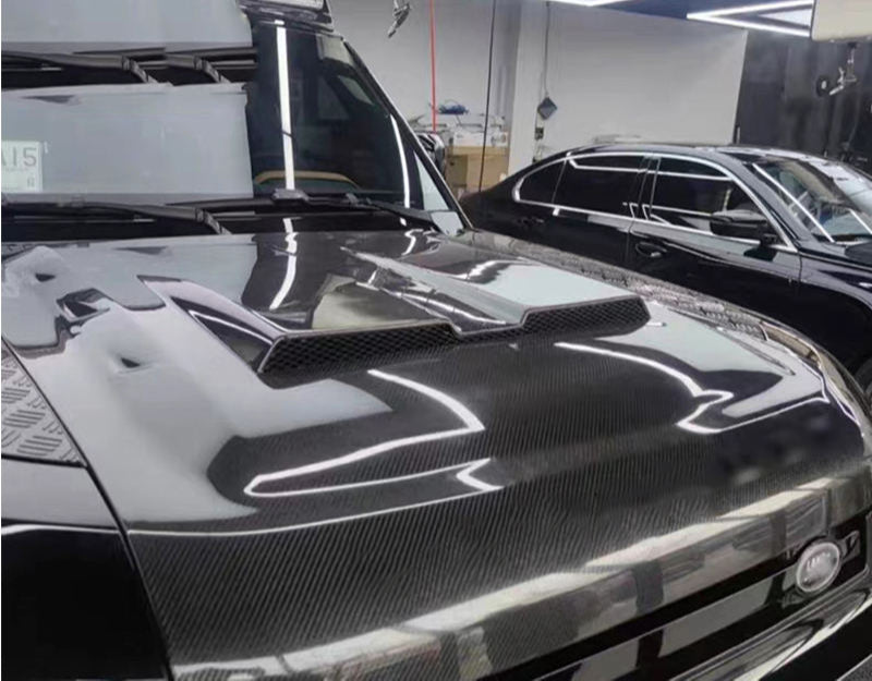LAND ROVER DEFENDER 90 110 130 CARBON FIBER FRONT HOOD