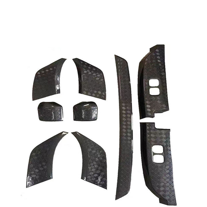 RANGE ROVER DEFENDER 110 90 BLACK MIRROR COVER SET 2020 2023