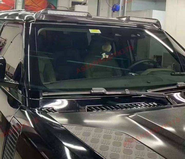 LAND ROVER DEFENDER FRONT ROOF SPOILER WITH LED