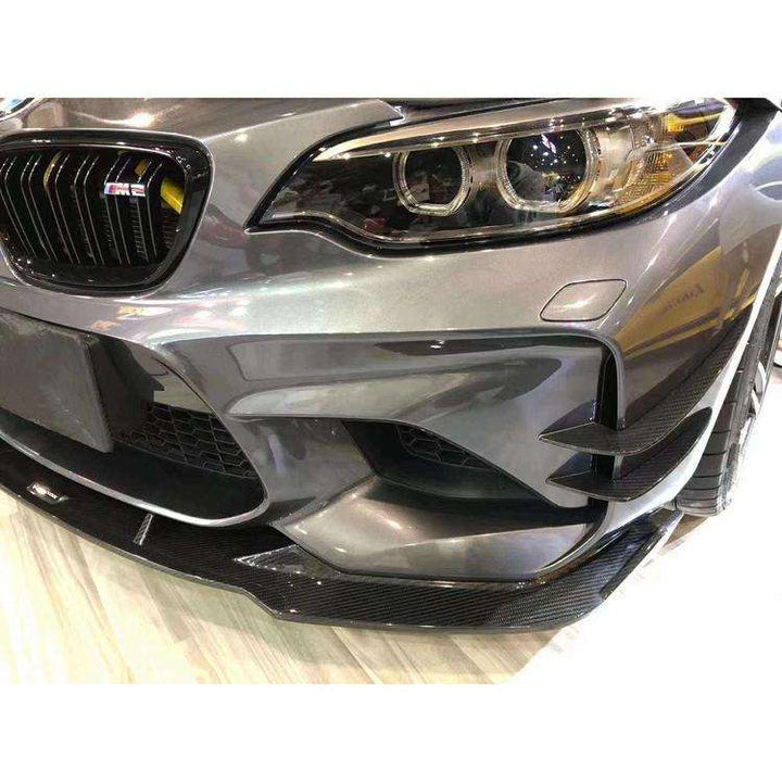 BMW M2 F87 CARBON FIBER FRONT LIP 2016-2020Y