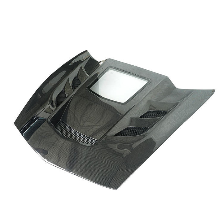 CHEVROLET CORVETTE C7 Z06 CARBON FIBER ENGINE COVER HOOD