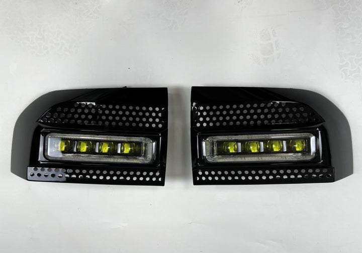 DEFENDER BUMPER LED LIGHT FRONT YELLOW WHITE 2018-2023