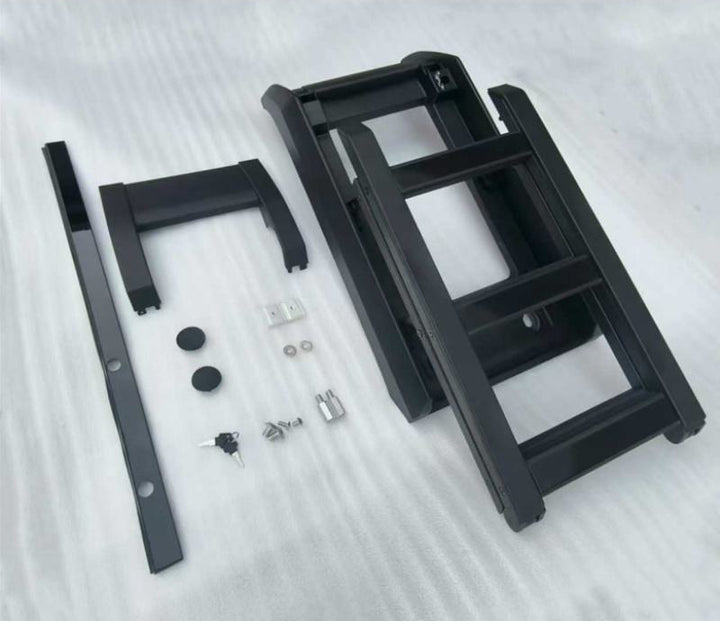 LAND ROVER DEFENDER 110 LADDER BODY PARTS GLOSSY BLACK MATTE SILVER 2020+