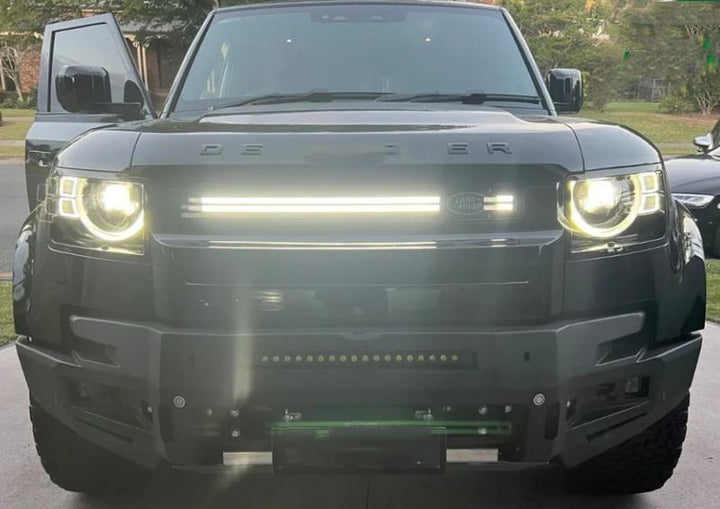 LAND ROVER DEFENDER L663 ILLUMINATED LED GRILLE FIT 90 110