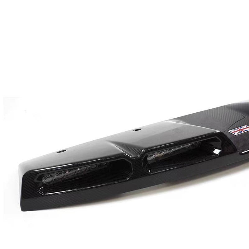 LAND ROVER DEFENDER 110 90 130 ROOF SPOILER DRY CARBON FIBER LED