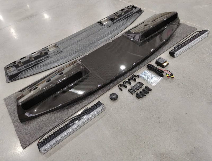 LAND ROVER DEFENDER FRONT ROOF SPOILER WITH LED