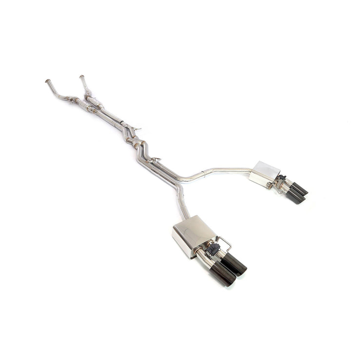 AUDI S6 S7 C7 4.0T STAINLESS STEEL CATBACK RAZOR EXHAUST WITH MUFFLER VALVE