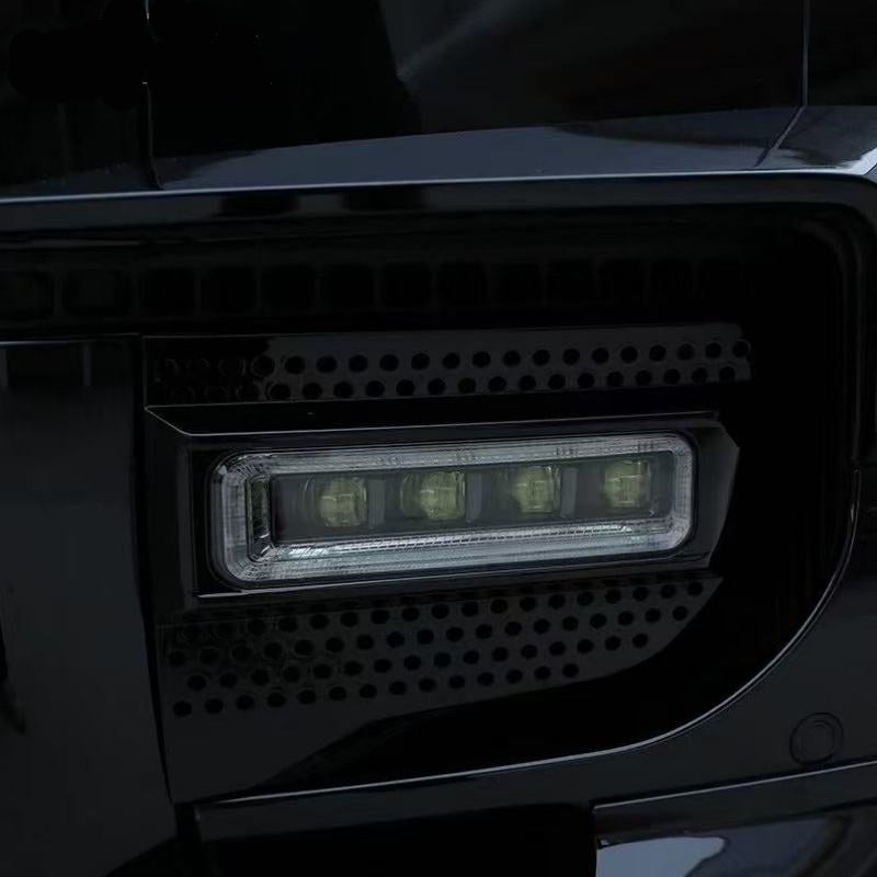 DEFENDER BUMPER LED LIGHT FRONT YELLOW WHITE 2018-2023