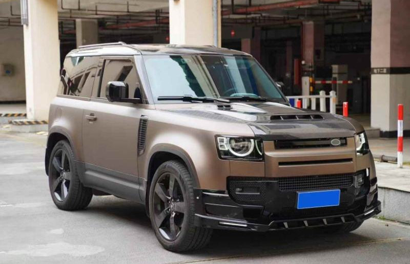 LAND ROVER DEFENDER DRY CARBON FIBER HOOD BONNET 2020+