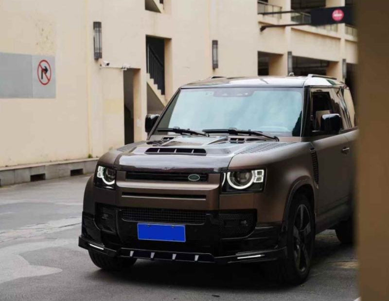 LAND ROVER DEFENDER DRY CARBON FIBER HOOD BONNET 2020+