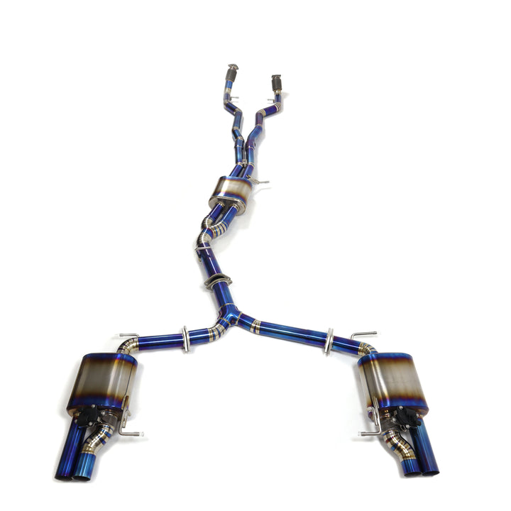 AUDI A6/A7 C8 3.0T TITANIUM CATBACK RAZOR EXHAUST SYSTEM WITH MUFFLER VALVE