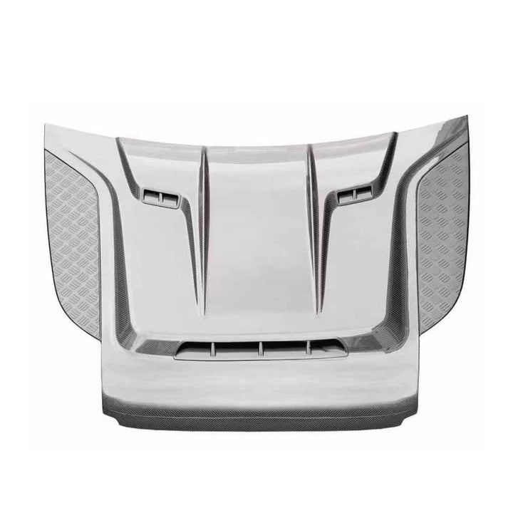 LAND ROVER DEFENDER L663 DRY CARBON FIBER ENGINE HOOD