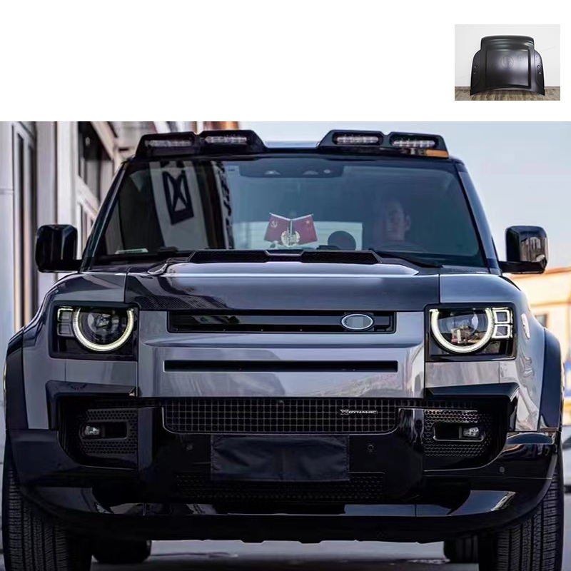 LAND ROVER DEFENDER 90 110 130 CARBON FIBER FRONT HOOD