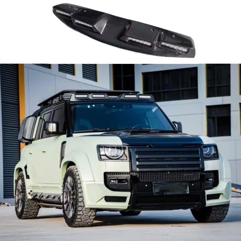 LAND ROVER DEFENDER DRY CARBON ROOF LED BAR 2020+