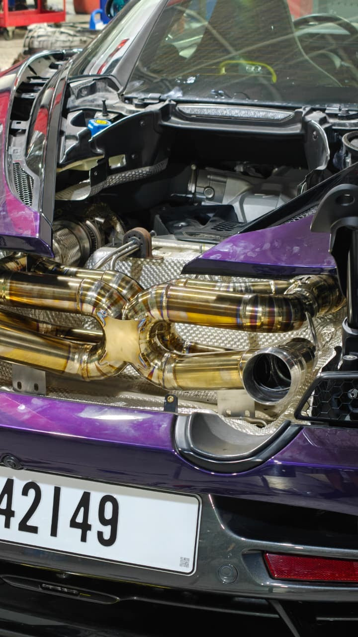 MCLAREN 720S VALVETRONIC RAZOR EXHAUST SYSTEM