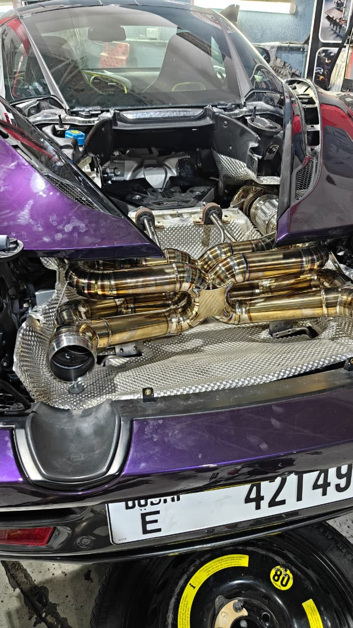 MCLAREN 720S VALVETRONIC RAZOR EXHAUST SYSTEM