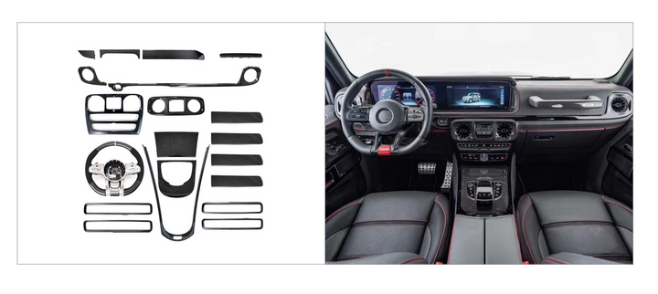 MERCEDES BENZ G-CLASS W464 G63 CARBON INTERIOR UPGRADE