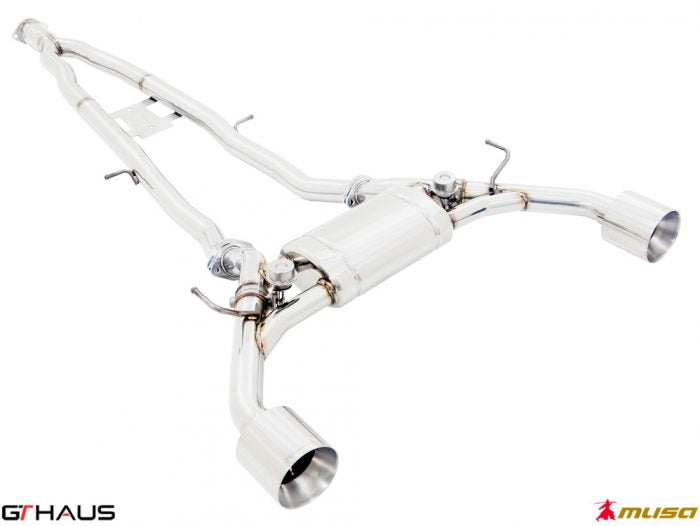 GTHAUS Exhaust System for Infiniti Q60 Coupe 3.0 V6 Turbo / RS400 [2017+]
