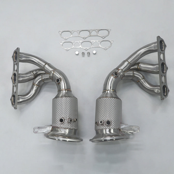 PORSCHE 992 GT3 4.0L EXHAUST HEADERS AND DOWNPIPES